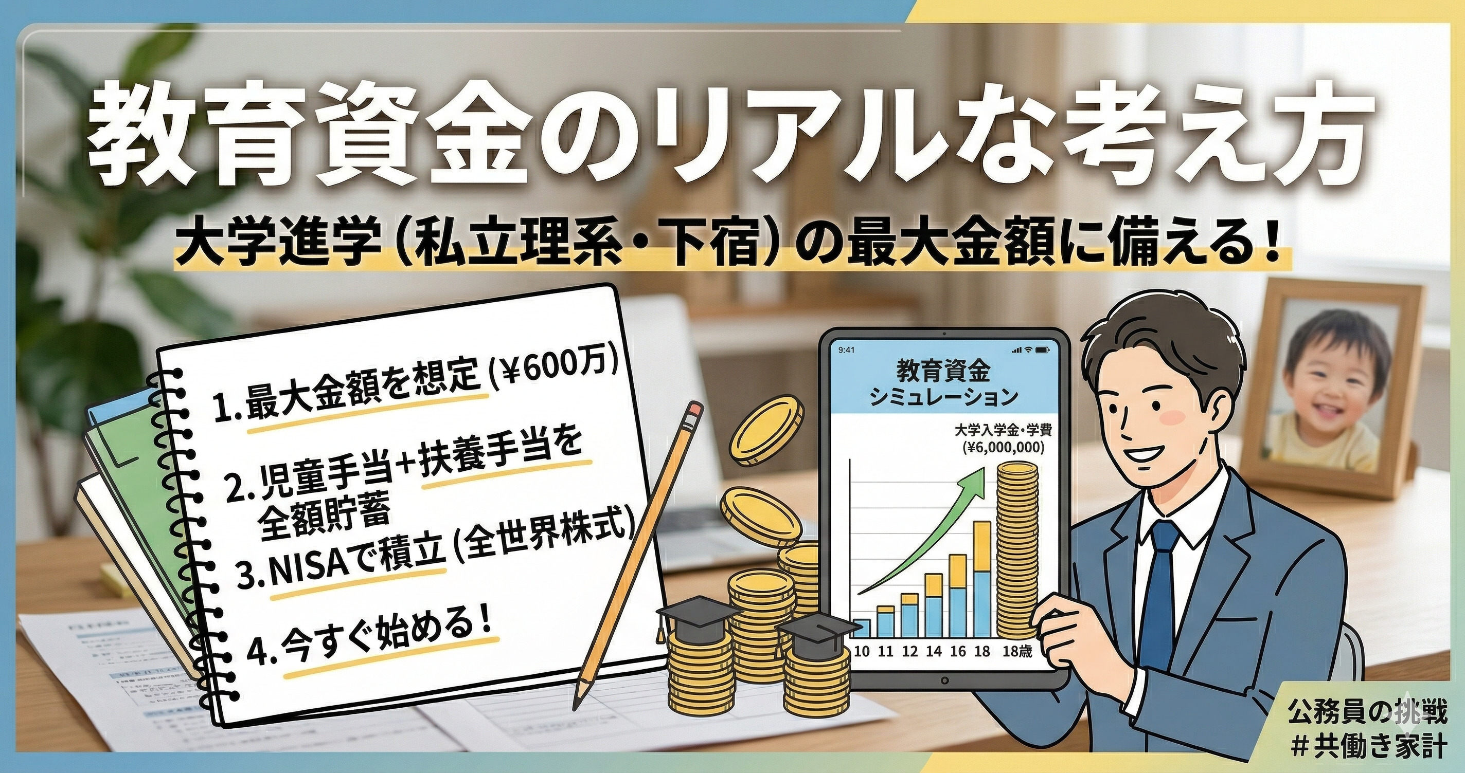 教育資金のリアルな考え方