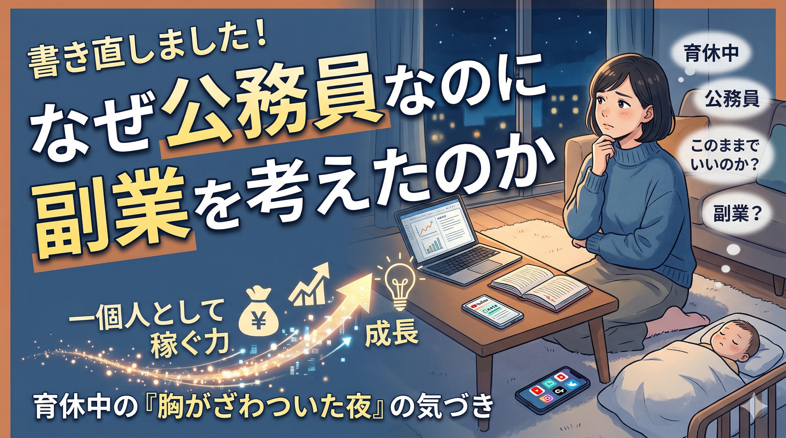 なぜ公務員なのに副業を考えたのか